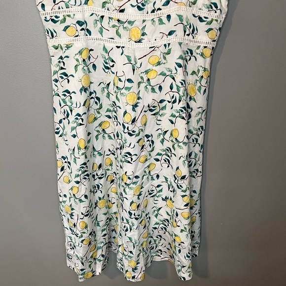TRISTAN Lemon Citrus Print Cotton Sundress - Picture 5 of 10